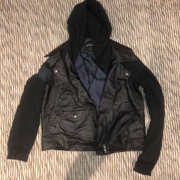 STUSSY Leather Jacket - Picture 7 of 7